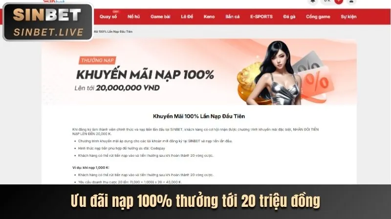 Nạp tiền 911win nhận khuyến mãi